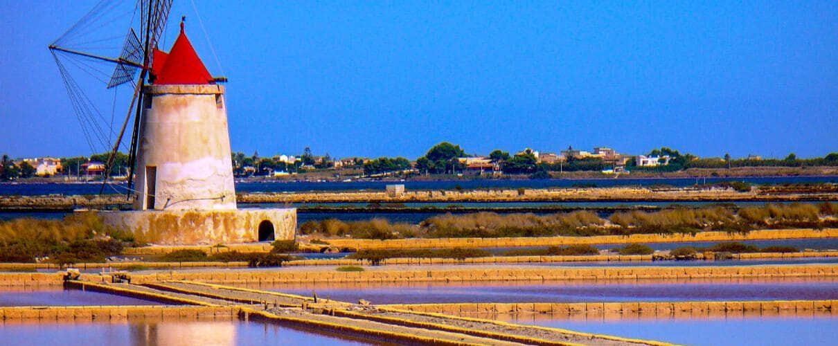 Salt pans in Trapani