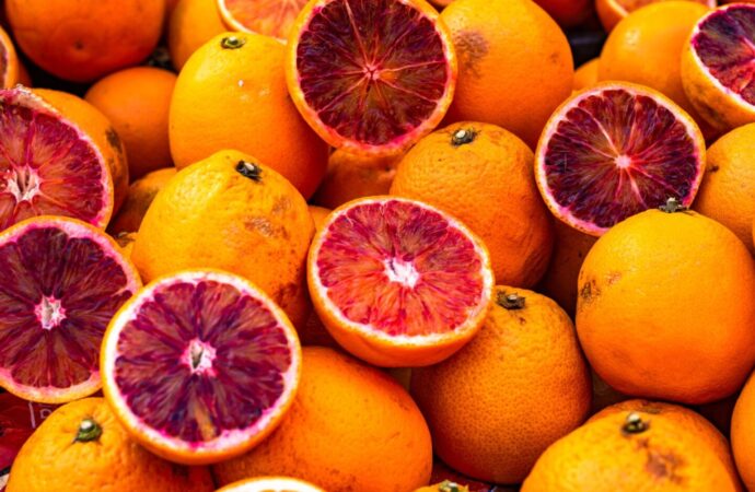 Sicily, orange blood