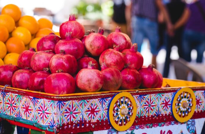 Sicily, pomegranate